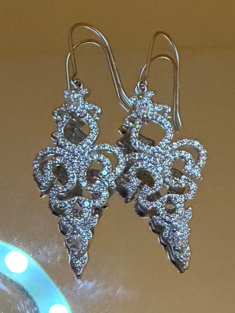Sterling Sliver 925 Dangle Earrings
